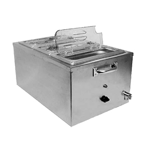 FOOD COOKER/WARMER,22 QT WITH DRAIN
