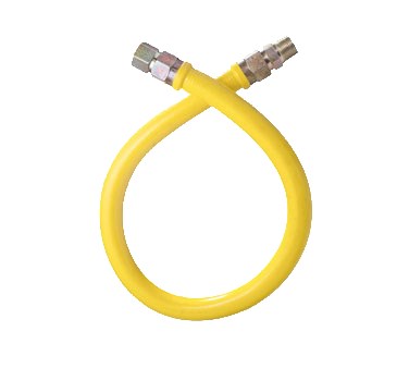 STATIONARY GAS CONNECTOR HOSE, 3/4&quot; INSIDE