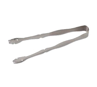 TONGS, 7-3/4&quot;L (18.4 CM), SCALLOPED CLAW, STAINLESS