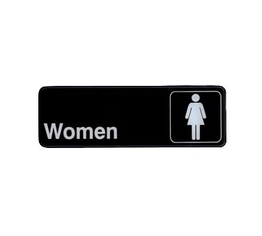 SIGN, WOMEN DOOR