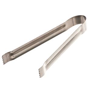 POM TONGS, 6&quot;L, ONE-PIECE, 0.7 MM THICKNESS, STAINLESS