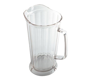 CAMWEAR PITCHER,64 OZ, POLYCARBONATE,CLEAR,TAPERED 