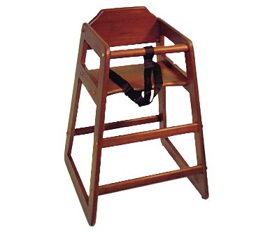 High Chair, stackable,  reinforced joints, solid 