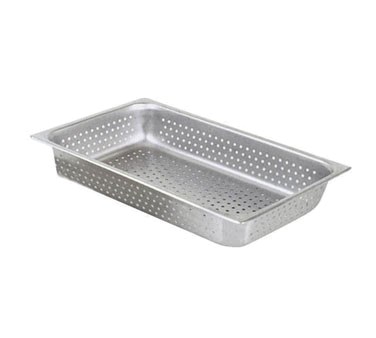 STEAMTABLE PAN, FULL SIZE, 1 1/4&quot; DEEP, PERFORATED 