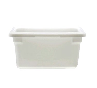 FOOD STORAGE CONTAINER, 12&quot; X 18&quot; X 9&quot;, WHITE POLY
