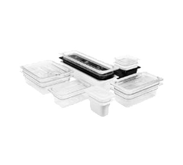 FOOD PAN, THIRD SIZE 4" DEEP, CLEAR POLYCARBONATE