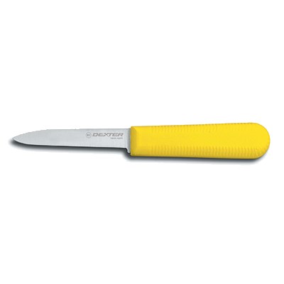 PARING KNIFE, 3 1/4&quot; YELLOW HANDLE