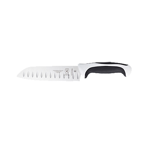 Santoku Knife, 7&#39;&#39;, granton edge, stamped, high carbon,
