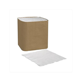 NAPKIN, DINNER, 1/8, 15&quot; X 17&quot;, 2-PLY, WHITE FACIAL,